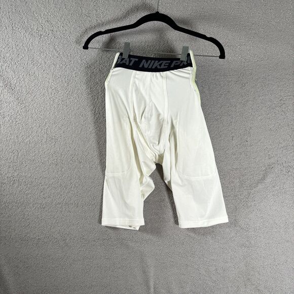 NWT Nike Pro Combat Hyperstrong White Football Compression Shorts Men's XL White - Picture 8 of 9